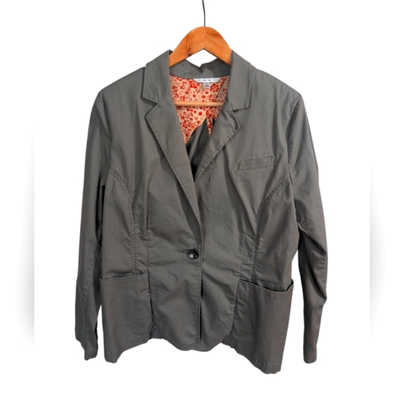 Cabi Olive Green Lightweight Spring Jacket With Wide Pockets - Picture 1 of 16